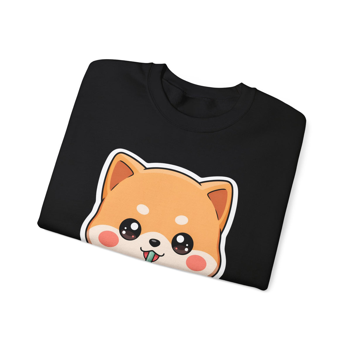 Kawaii Shiba Inu Bubble Tea Sweatshirt, Cute Dog Gift