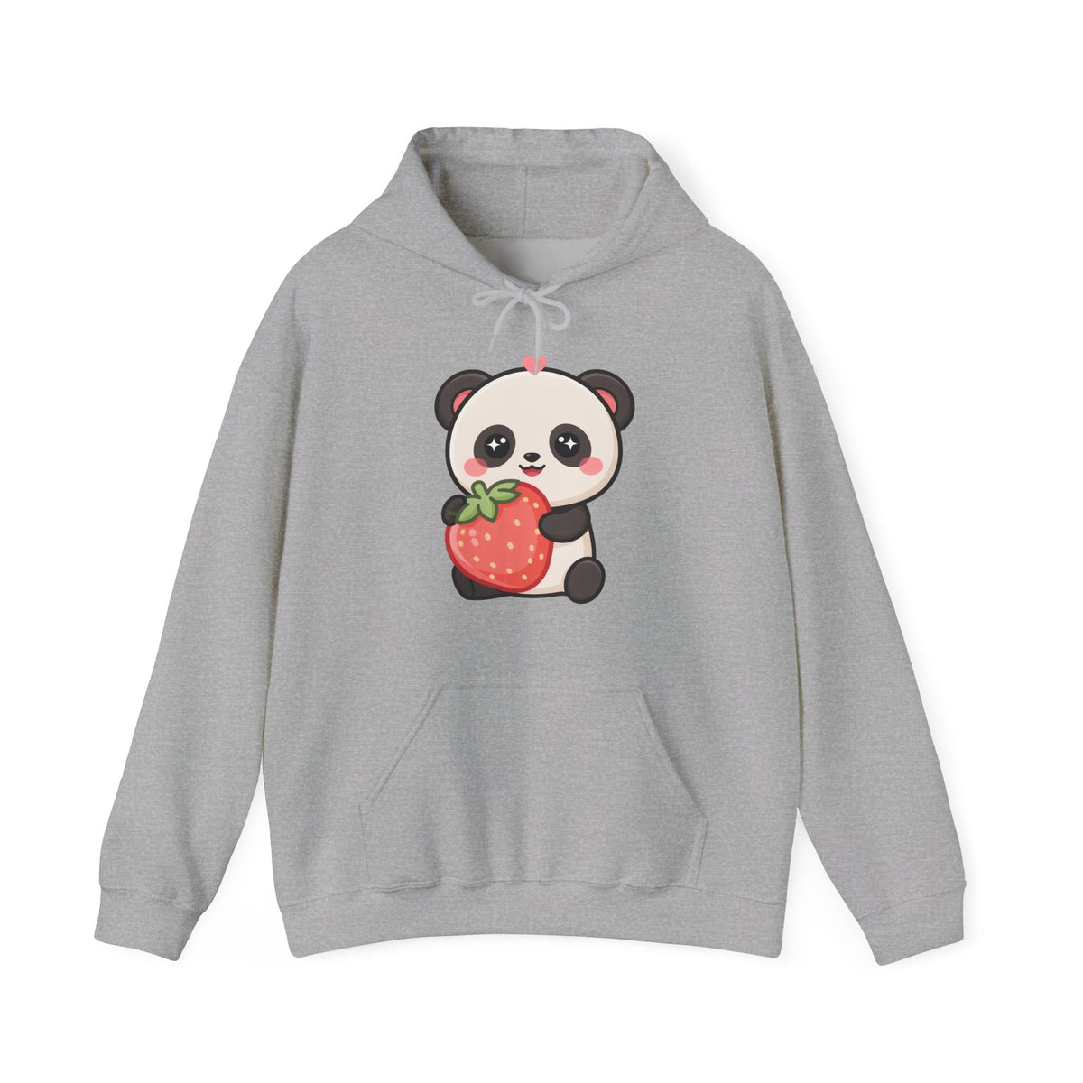Kawaii Panda Strawberry Hoodie for Cute Style Fans