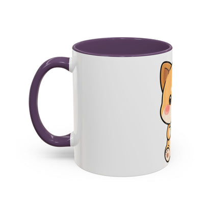 Kawaii Shiba Inu Coffee Mug, Cute Latte Lover Gift
