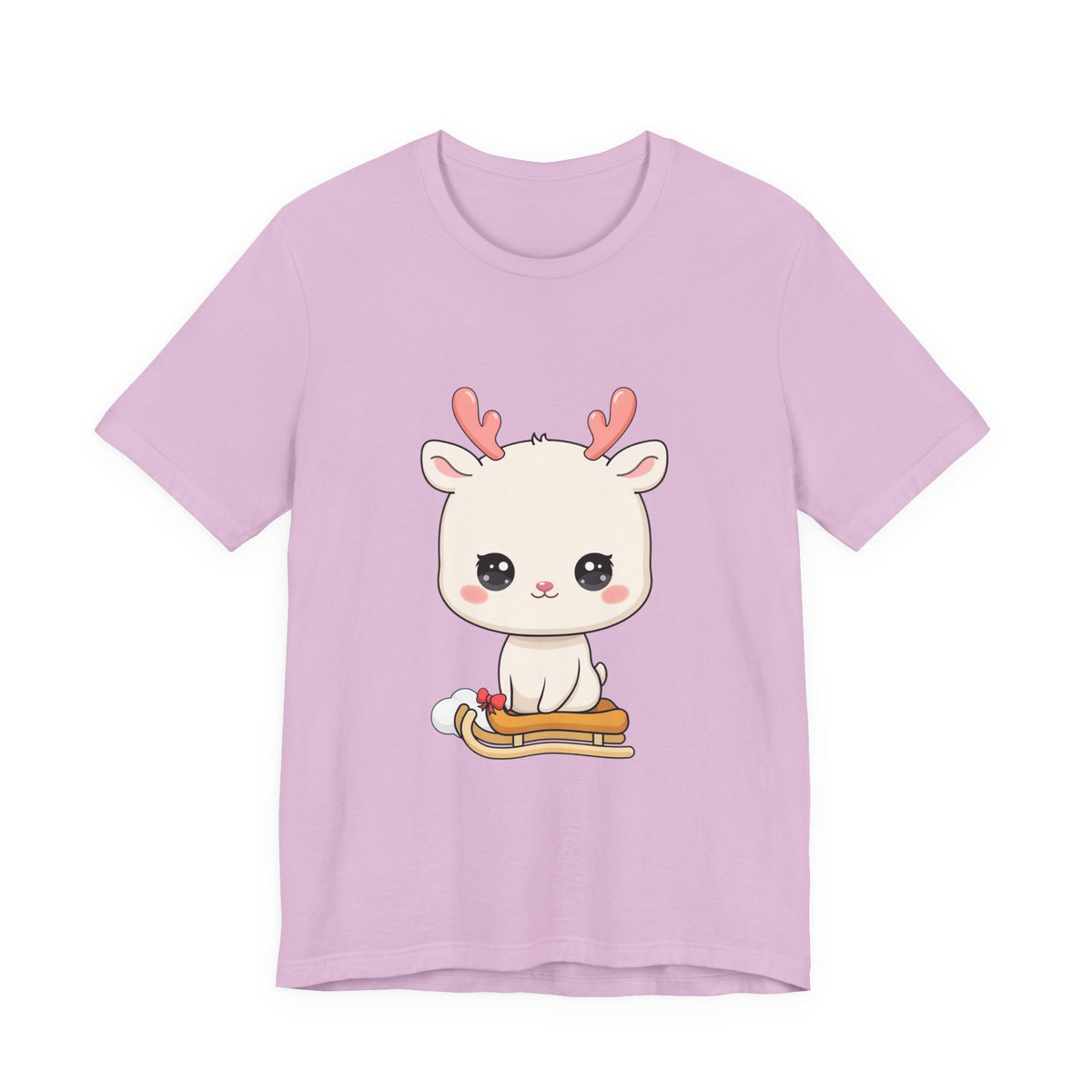 Kawaii Reindeer T-Shirt for Cozy Winter Days