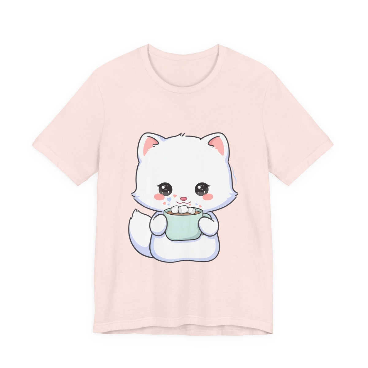 Kawaii Arctic Fox T-Shirt for Cozy Winter Gift Giving