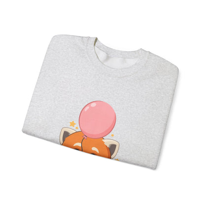 Kawaii Red Panda Sweatshirt, Cute Balloon Animal Gift