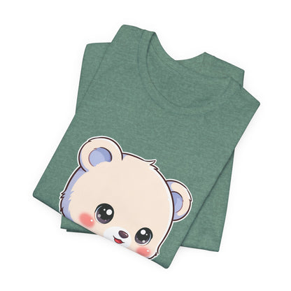 Kawaii Polar Bear T-Shirt for Cozy Winter Days