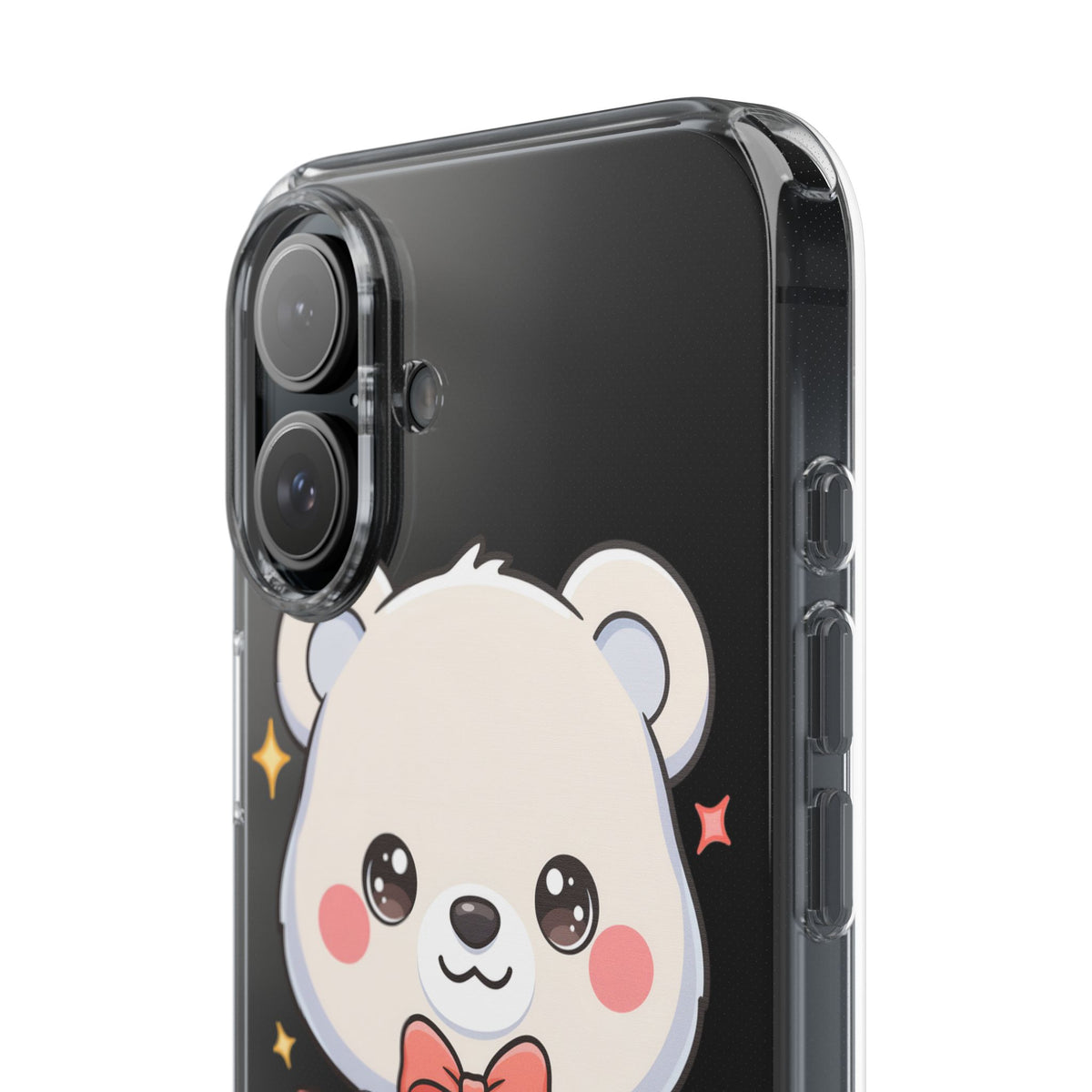 Kawaii Polar Bear Gift Phone Case for Holiday Gifting