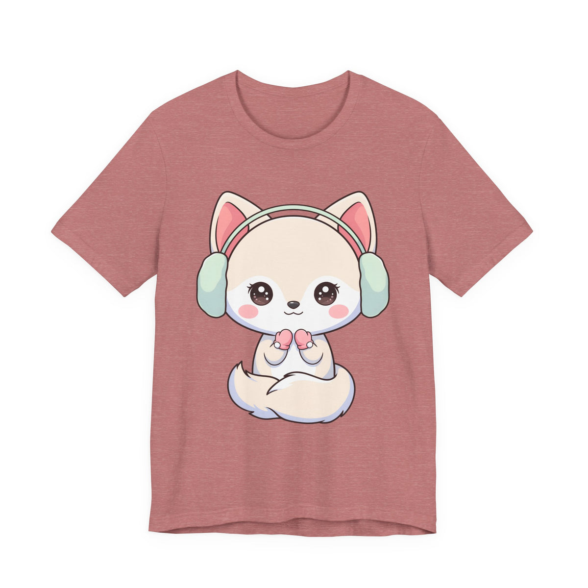 Kawaii Arctic Fox T-Shirt for Cute Animal Lovers