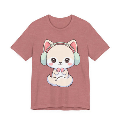 Kawaii Arctic Fox T-Shirt for Cute Animal Lovers