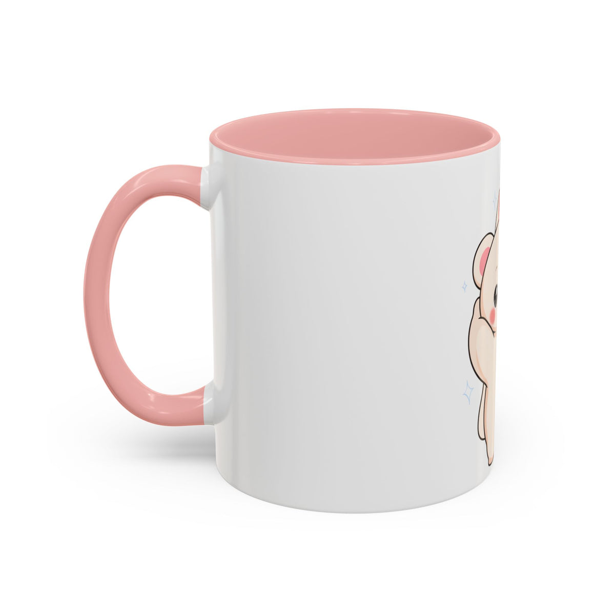 Christmas Polar Bear Mug, Cute Holiday Accent Coffee Mug