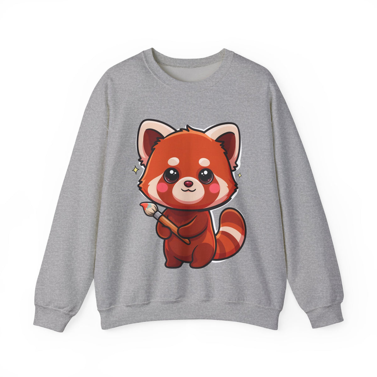 Kawaii Red Panda Sweatshirt for Creative Animal Lovers