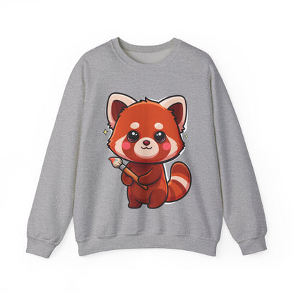 Kawaii Red Panda Sweatshirt for Creative Animal Lovers
