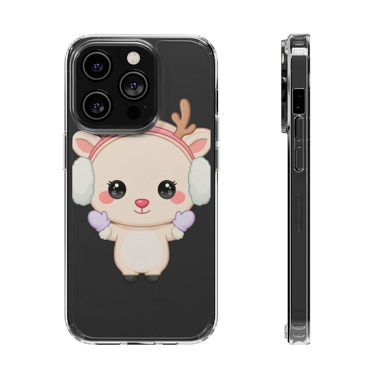 Kawaii Reindeer Phone Case for Cozy Cute Style