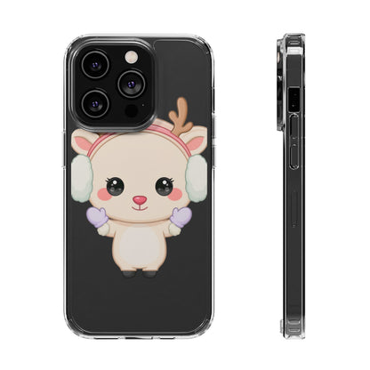 Kawaii Reindeer Phone Case for Cozy Cute Style