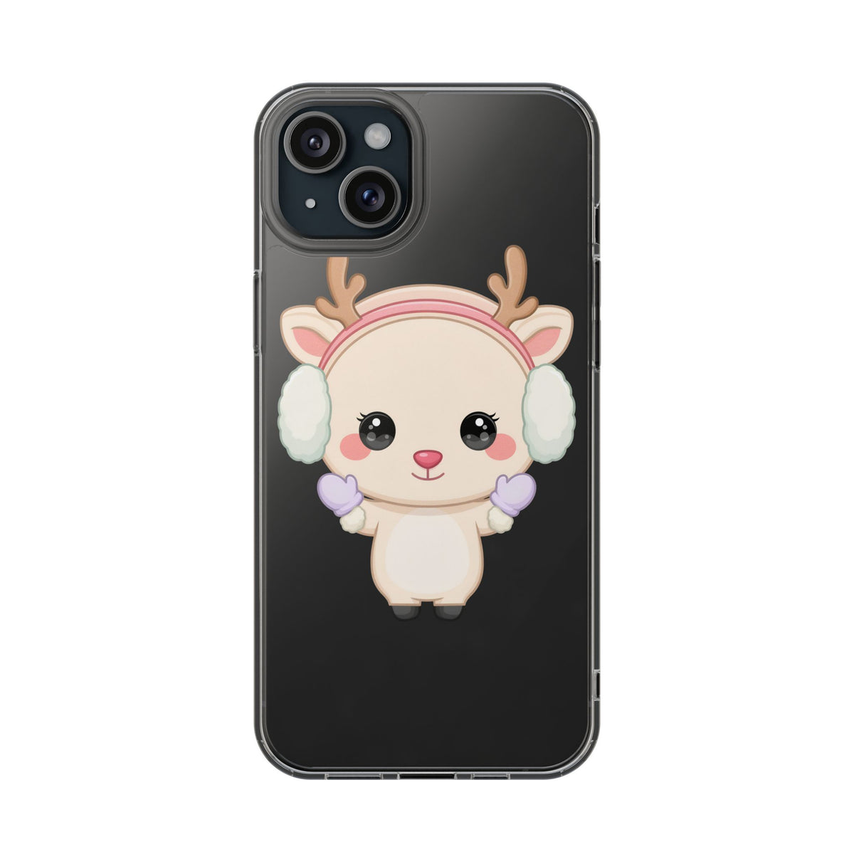 Kawaii Reindeer Phone Case for Cozy Cute Style