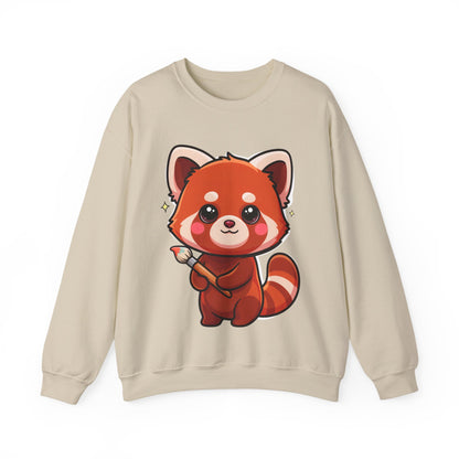 Kawaii Red Panda Sweatshirt for Creative Animal Lovers