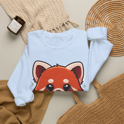 Kawaii Red Panda Sweatshirt for Creative Animal Lovers