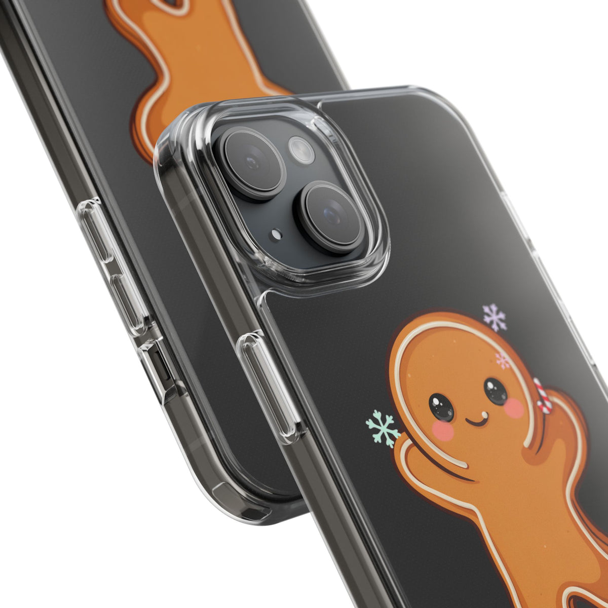 Kawaii Gingerbread Phone Case for Cozy Holiday Fans