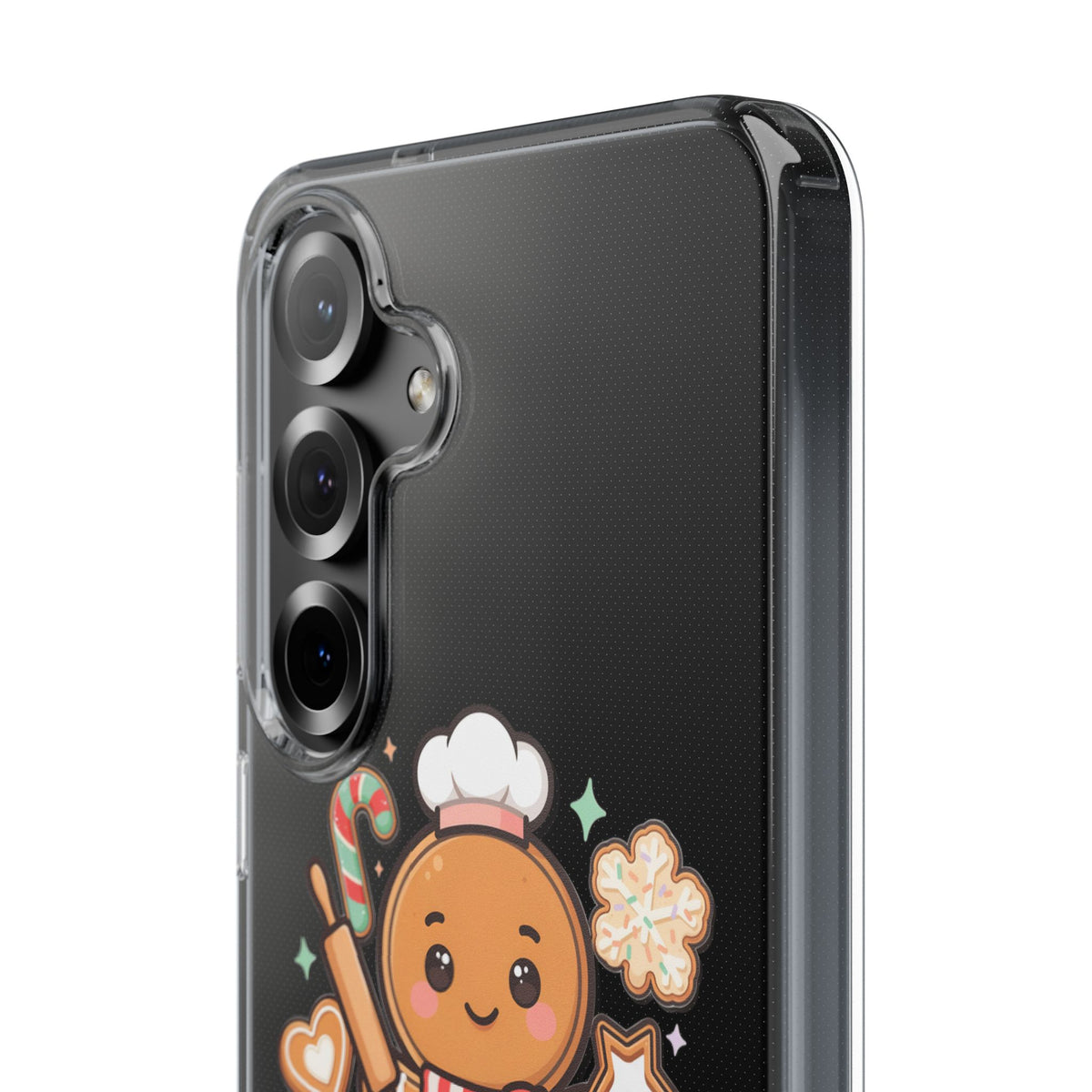 Gingerbread Christmas Phone Case for Holiday Baking Fans