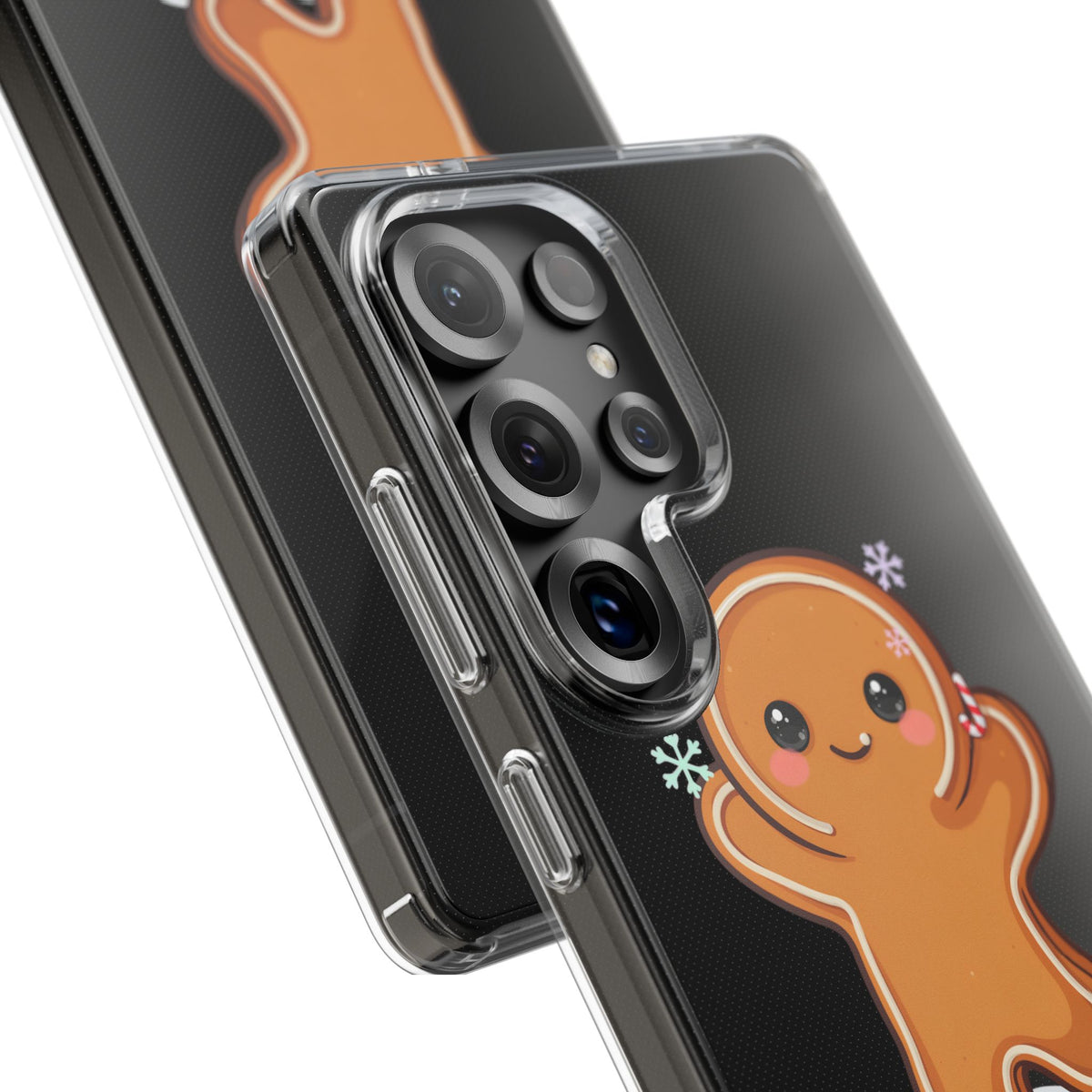 Kawaii Gingerbread Phone Case for Cozy Holiday Fans