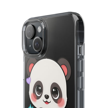 Gamer Panda Clear Impact-Resistant Phone Case