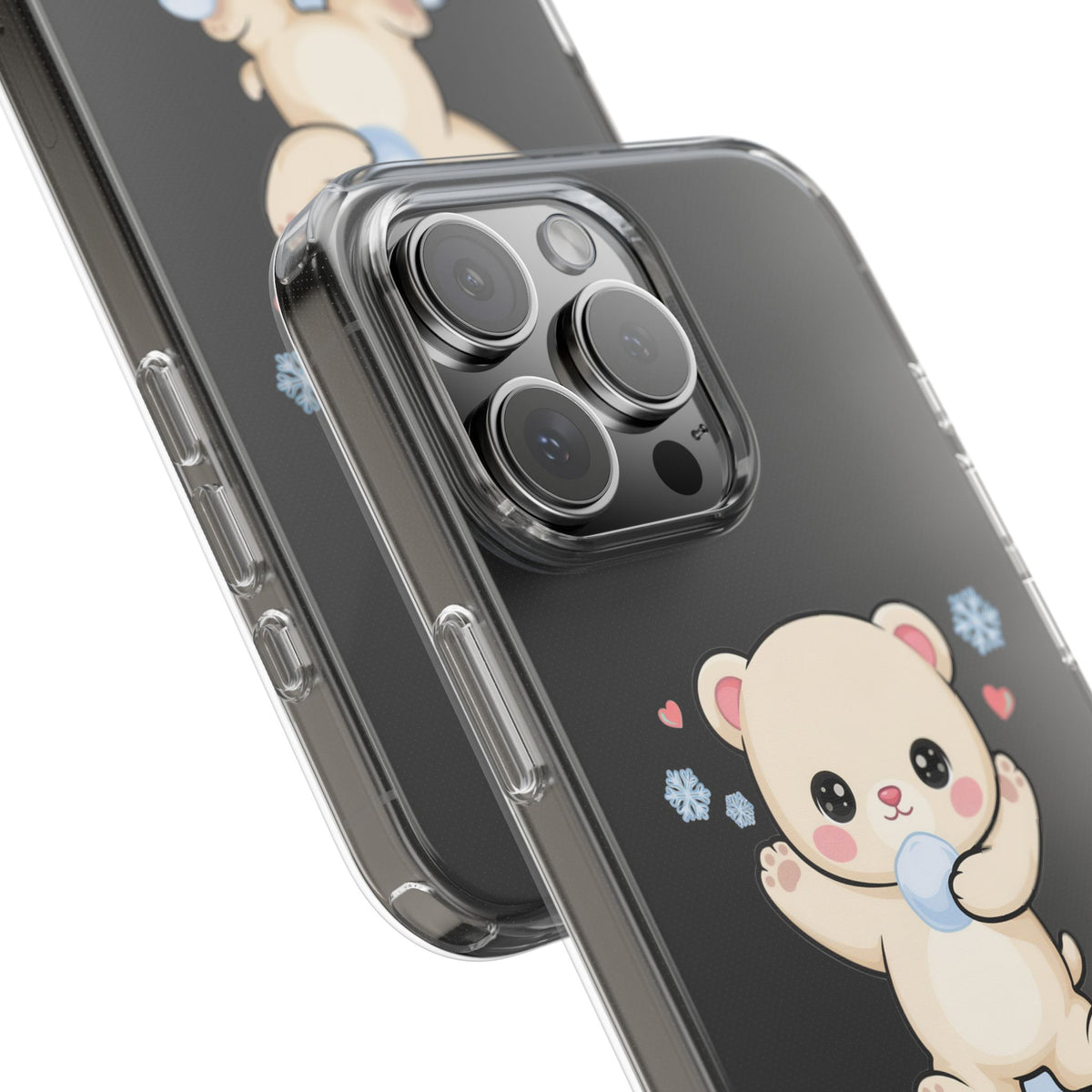 Kawaii Polar Bear Phone Case for Cute Animal Fans