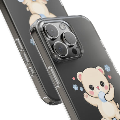 Kawaii Polar Bear Phone Case for Cute Animal Fans