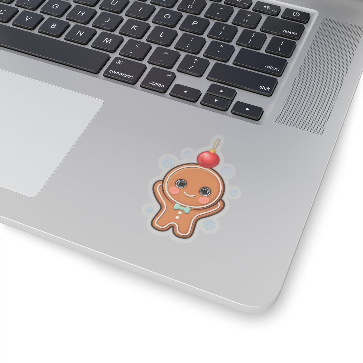 Christmas Gingerbread Sticker for Holiday Decorating