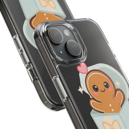 Gingerbread Man Phone Case – Kawaii Holiday Gift