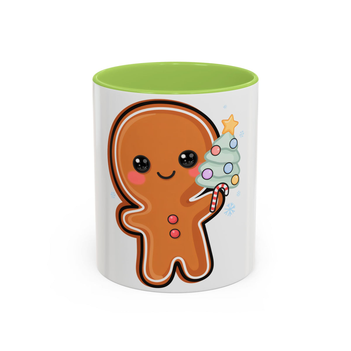 Gingerbread Christmas Mug – Cute Holiday Accent Coffee Mug