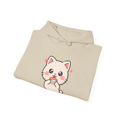 Sushi Cat Hoodie, Kawaii Cat Lover Gift