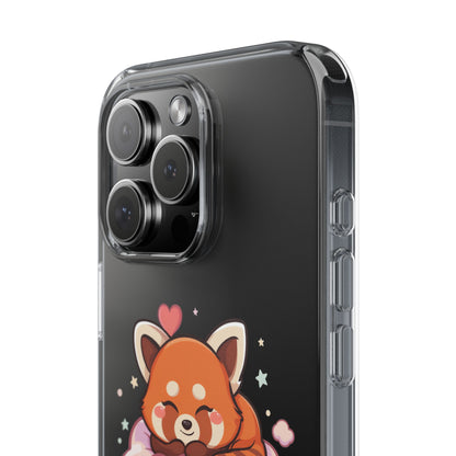 Cute Red Panda Phone Case, Dreamy Kawaii Cloud Art