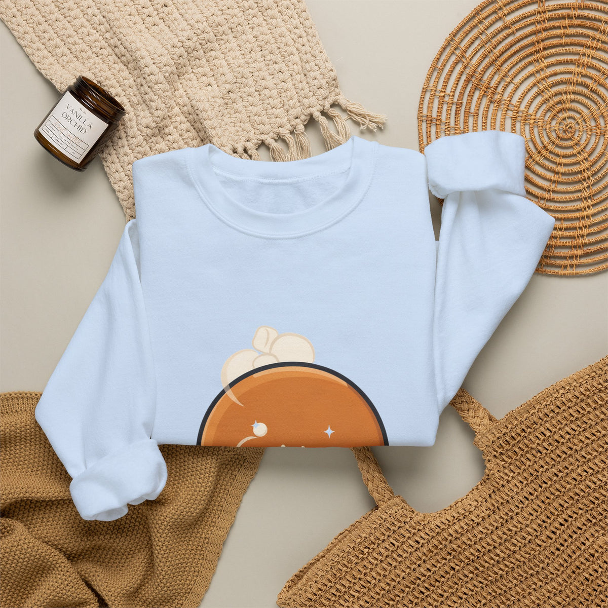 Cute Gingerbread Sweatshirt for Cozy Cocoa Breaks
