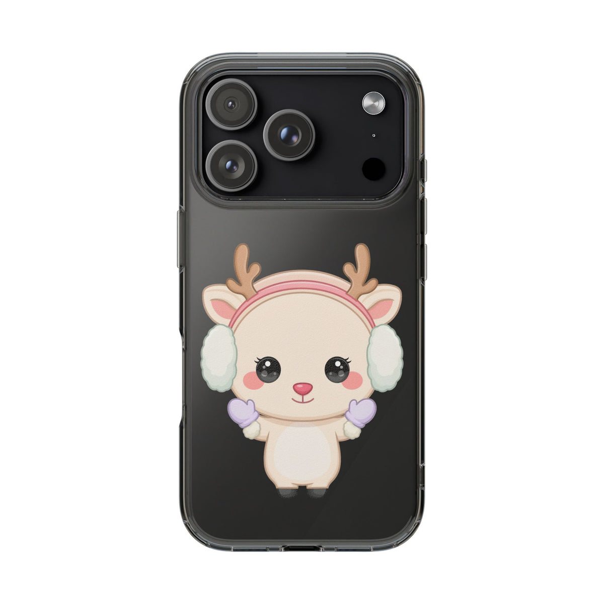 Kawaii Reindeer Phone Case for Cozy Cute Style