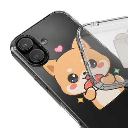 Kawaii Shiba Inu Phone Case for Sushi Lovers