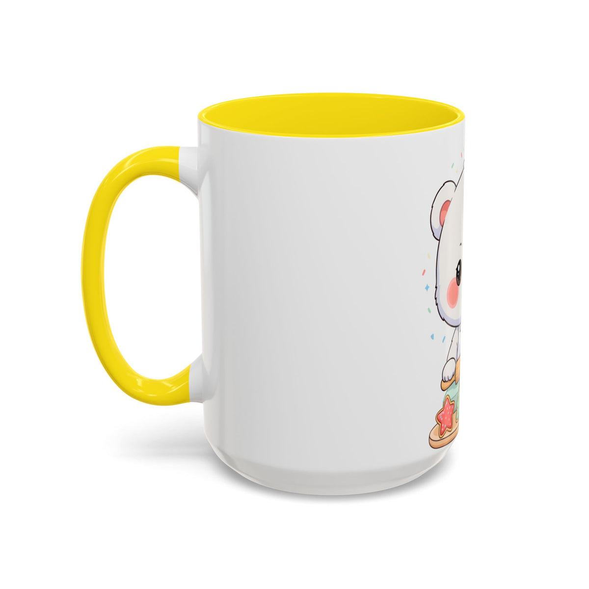 Christmas Cookie Polar Bear Accent Coffee Mug