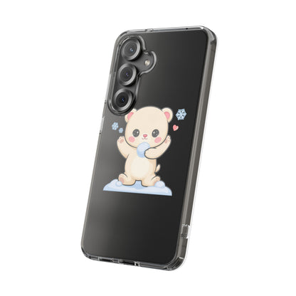 Kawaii Polar Bear Phone Case for Cute Animal Fans