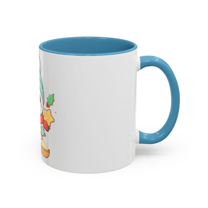 Christmas Snowman Baking Accent Coffee Mug