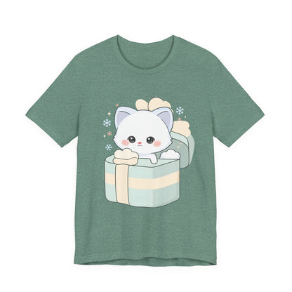 Arctic Fox Gift Tee, Cute Kawaii Birthday Present