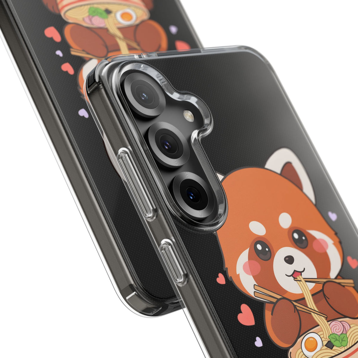 Red Panda Ramen Phone Case – Kawaii Food Lover Gift