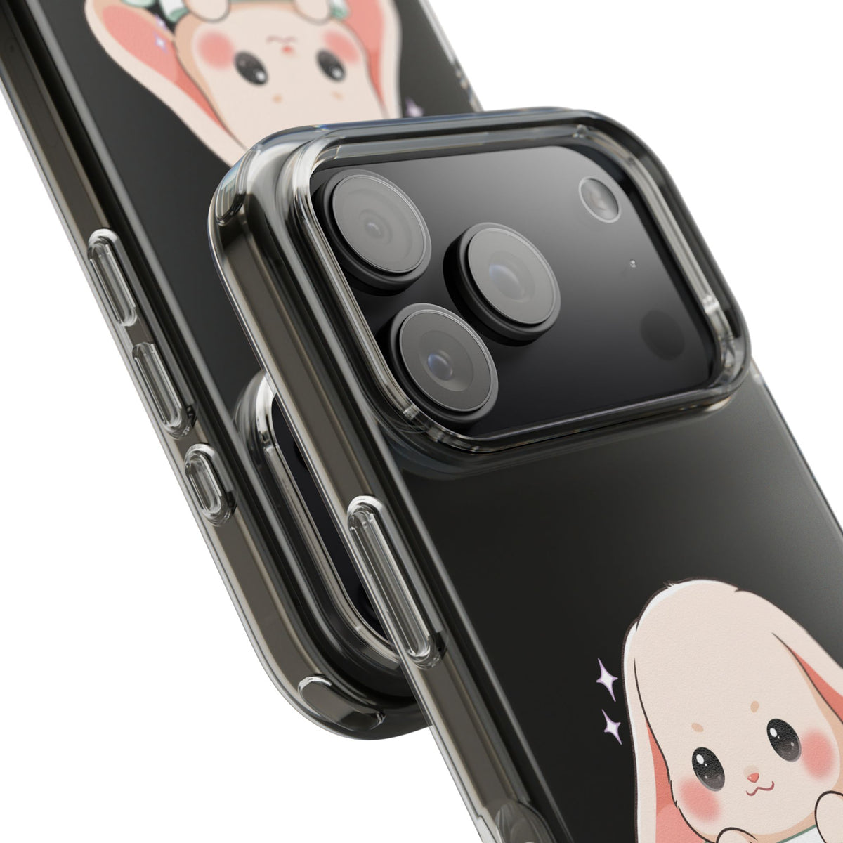 Kawaii Bunny Phone Case, Cute Teacup Rabbit