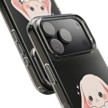 Kawaii Bunny Phone Case, Cute Teacup Rabbit