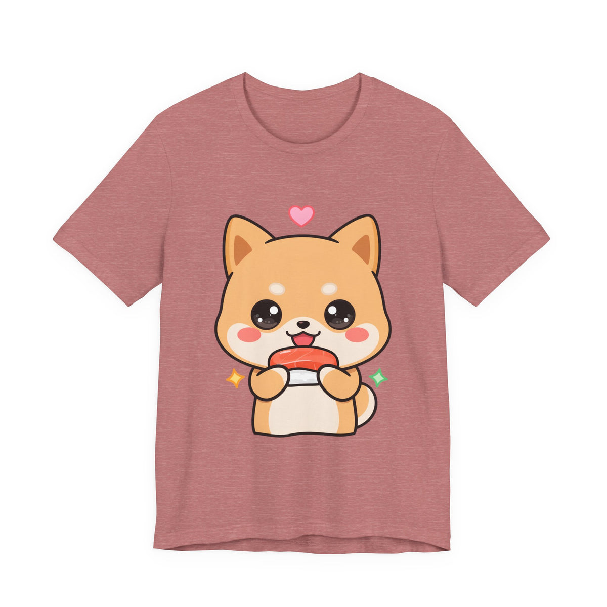 Kawaii Shiba Inu Sushi T-Shirt for Cute Food Lovers