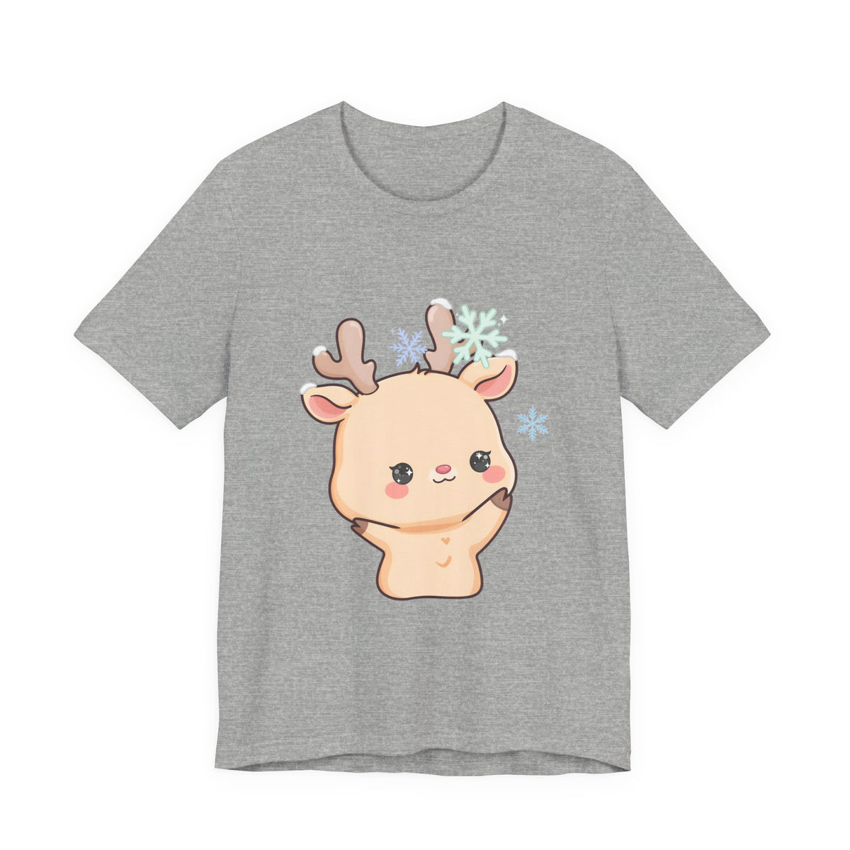 Kawaii Reindeer T-Shirt for Cute Winter Outfits