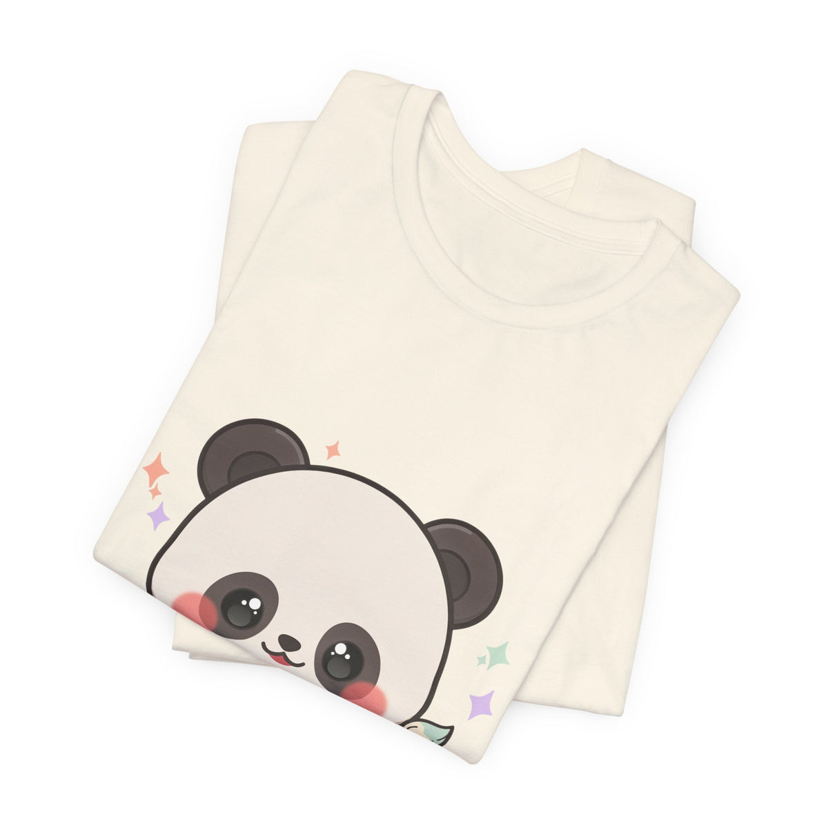 Kawaii Panda Artist T-Shirt for Creative Panda Fans