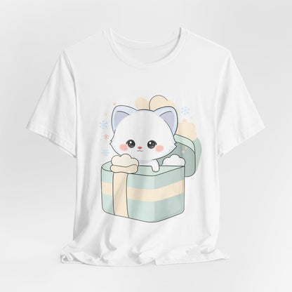Arctic Fox Gift Tee, Cute Kawaii Birthday Present
