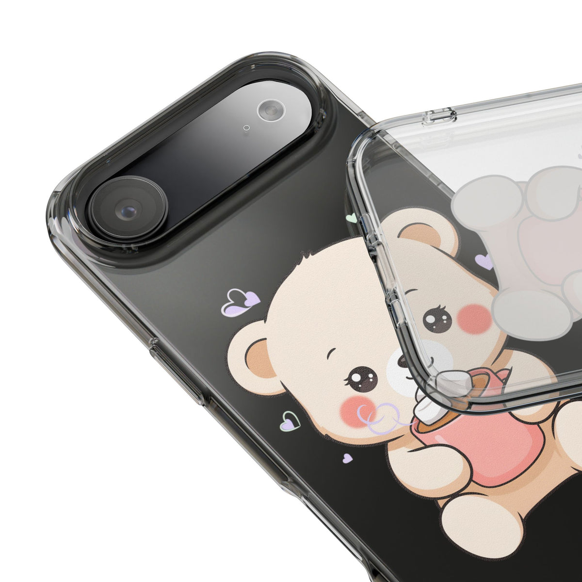 Kawaii Polar Bear Phone Case with Hot Cocoa