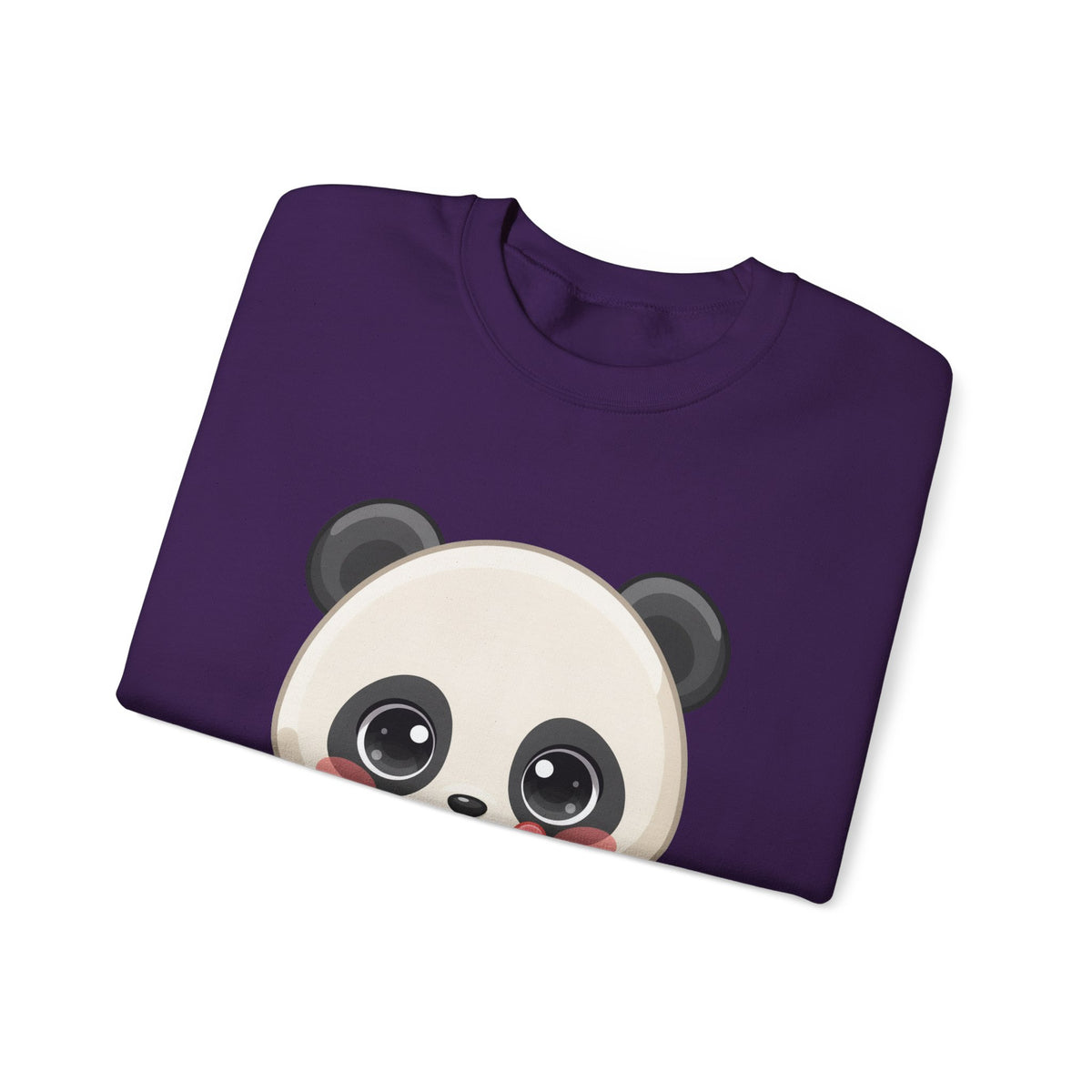 Kawaii Panda Donut Sweatshirt, Cute Chibi Crewneck