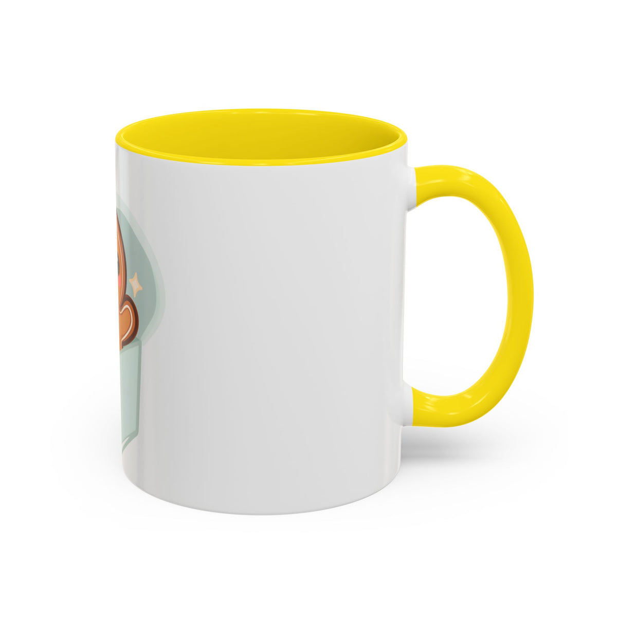 Gingerbread Gift Mug, Cute Holiday Accent Coffee Mug