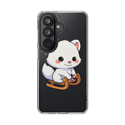 Kawaii Arctic Fox Phone Case for Cute Animal Lovers