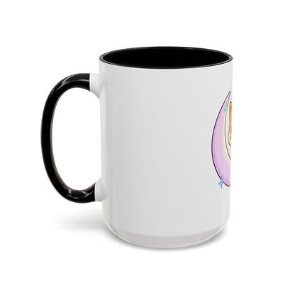 Kawaii Shiba Inu Accent Coffee Mug, Moon Puppy Gift