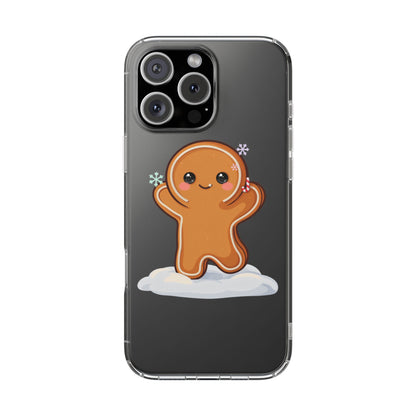 Kawaii Gingerbread Phone Case for Cozy Holiday Fans