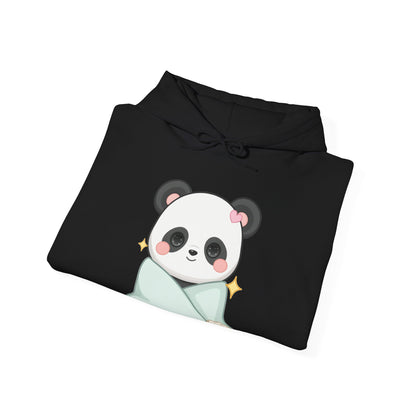 Kawaii Panda Hoodie, Cozy Chibi Animal Sweatshirt